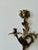 Vintage Brass Wall Sconce With Medusa Motif For Sale - Image 12 of 14