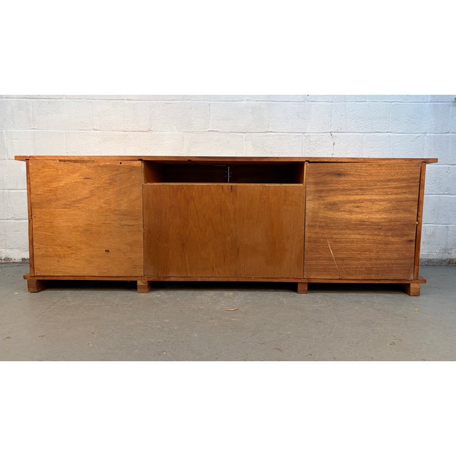 Sculpted Mid 20th Century Live-Edge Walnut Sideboard For Sale - Image 16 of 16