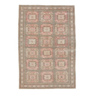 Mid 20th Century Washed Out Vintage Kaisari Rug For Sale