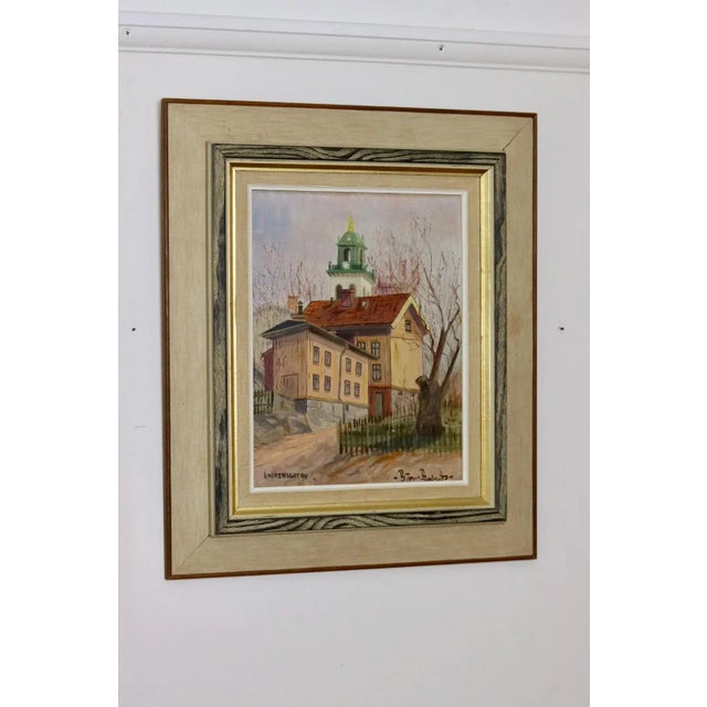 Björn Roberts, Anderswgatan, 1950s, Oil, Framed For Sale - Image 10 of 11