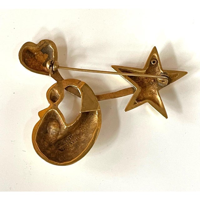 Bronze Brooch by Line Vautrin For Sale In Atlanta - Image 6 of 11