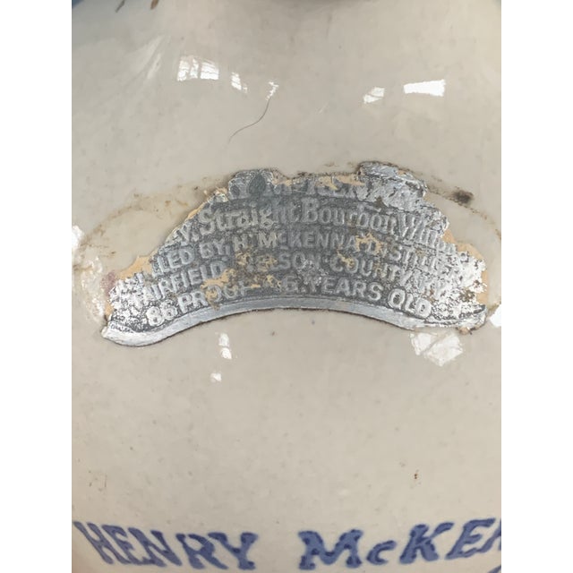 Vintage Henry McKenna Bourbon Whiskey Jug Chairish