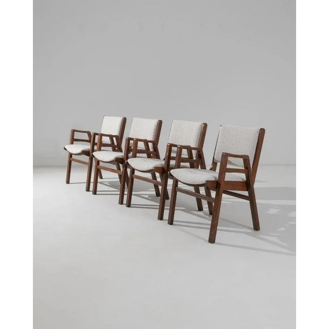 20th Century Czech Wooden Armchairs - Set of 4 For Sale - Image 4 of 11