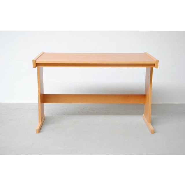Danish Desk in Beech from Bent Silberg Mobler, 1990s For Sale - Image 6 of 8