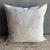 Mid-Century Modern Vintage Rug Pillow Cover With Original Seams For Sale - Image 3 of 7