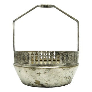 Art Nouveau German Sugar Bowl from Orivit, 1890s For Sale