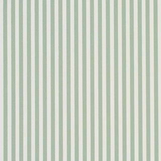 Schumacher Emma Stripe Narrow Wallpaper In Aegean For Sale