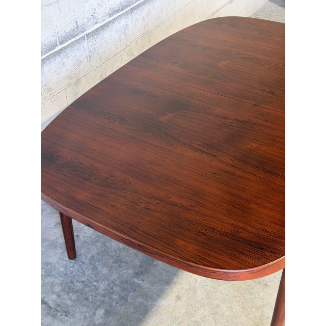 Wood A/S Randers Møbelfabrik Rosewood Dining Table Danish Mid-Century Modern 1960s For Sale - Image 7 of 12