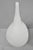 Decorative Modern White Bulbous Art Glass Vessel Vase by Lazy Susan - 2 Pc Set For Sale - Image 14 of 18