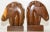 Wood Vintage Hand Carved Wooden Art Deco Horse Head Bookends a Pair For Sale - Image 7 of 13