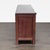 1990s Vintage 8-Drawer Curved Front Wooden Dresser With Elegant Handles For Sale - Image 5 of 17
