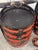 Chinoiserie Lacquered Wedding Basket Carriers, Set of Seven For Sale - Image 11 of 12