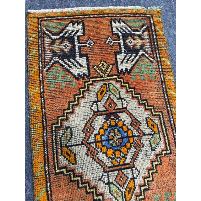 Turkish Yastik Rug 1'8" x 3'2" For Sale - Image 4 of 5