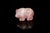 Early 21st Century Super Cute Rose Quartz Bear Natural Gemstone Animal For Sale - Image 5 of 7