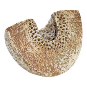 Studio Pottery Crescent Form Sculpture by Alan Wallwork
