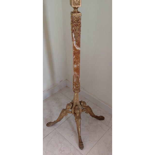 Metal Onyx and Gilded Coat Hanger, 1980s For Sale - Image 7 of 9