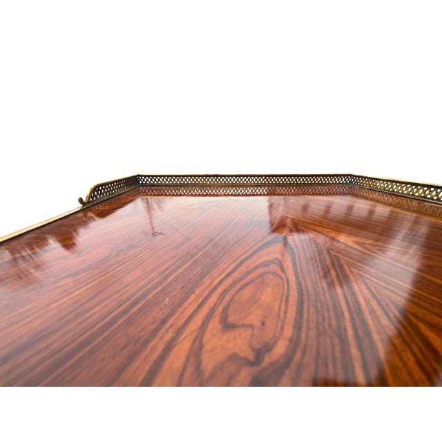 French Fine Louis XVI Style Kingwood And Bronze Mounted Cabinet For Sale - Image 3 of 12