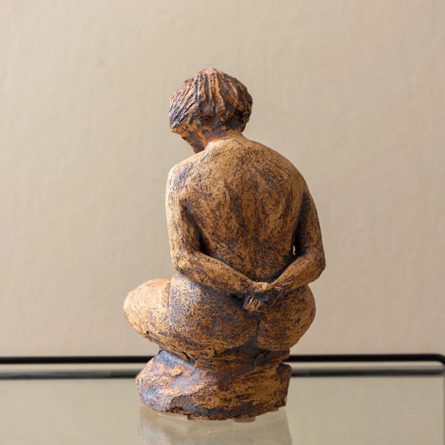 Ceramic Mid-Century Studio Stoneware Female Figure Sculpture For Sale - Image 7 of 13