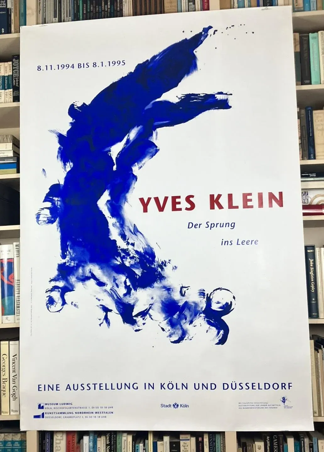 Yves Klein Original 1994 Monumental 