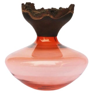 Peach Bloom Stacking Vase by Pia Wüstenberg For Sale