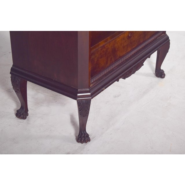 Antique Portuguese Half Chest of Drawers, 1890s For Sale - Image 6 of 8