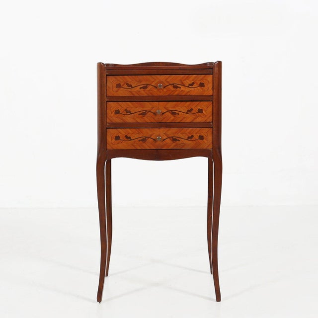 20th Century Napoleon III French Nightstand, 1950s For Sale - Image 13 of 13