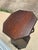 Victorian Carved Mahogany Wood Accent Side End Table Nightstand For Sale - Image 6 of 10