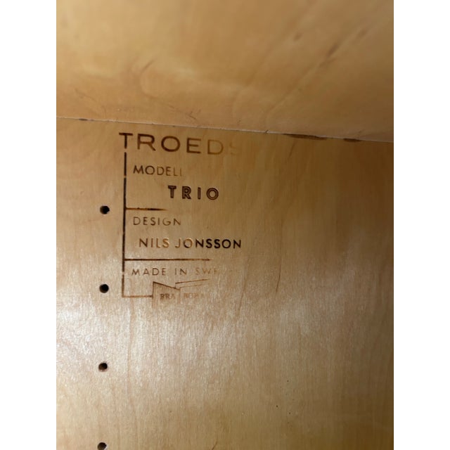Nils Jonsson for Troeds Sweden - Teak Mid Century Modern Low Sideboard “Trio” 1960s For Sale - Image 12 of 12