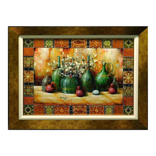 Nick Japaridze #Still Life IV Original Oil on Canvas Hand Signed #Nj041210-12 For Sale