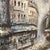 Vibrant Impressionist Oil Painting Parisian Street Scene by Caroline Burnett (1877-1950) For Sale - Image 9 of 12
