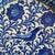 19th c. Spanish Fajalauza pottery plate/bowl with blue hand painted bird and foliage. Fajalauza ceramics come from a...