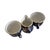 Antique German Enamel Child's Tea Set For Sale - Image 9 of 13