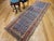 19th Century Hand Woven Bidjar Runner, Allover Paisley Pattern, Blue & Red, 2.5’ X 9’ For Sale In Chicago - Image 6 of 12