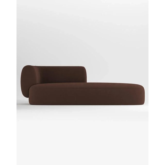 Not Yet Made - Made To Order Hug Sofa in Brown by Ferrianisbolgi For Sale - Image 5 of 5