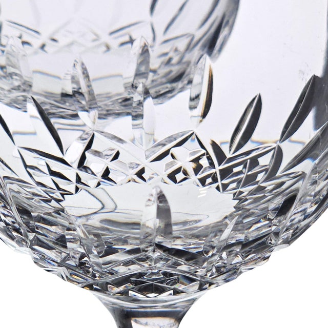 Late 20th Century Waterford Crystal Lismore Essence Balloon Wine Glasses - Set of 4 For Sale - Image 13 of 16