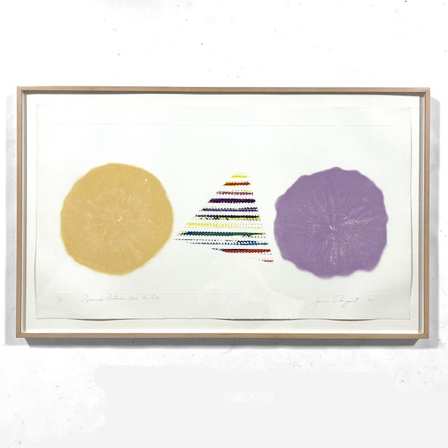 Purple 1970s Abstract "Pyramid Between Two Dry Lakes" Print by James Rosenquist For Sale - Image 8 of 10