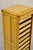 Antique Arts & Crafts Oak & Maple Tambour Shutter Door Lectern Filing Cabinet For Sale - Image 10 of 12