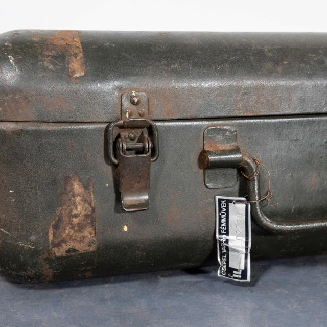 1960s Vintage Hungarian Army First Aid Boxes, 1960s, Set of 3 For Sale - Image 5 of 8