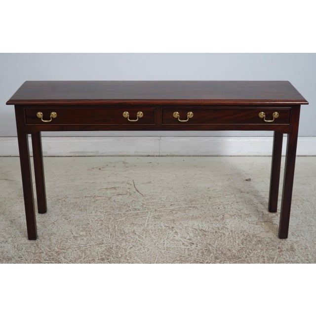 Age: C.1999 Details: Finish no.1 Dovetailed Drawer Construction High Quality Construction Chippendale Style Traditional...