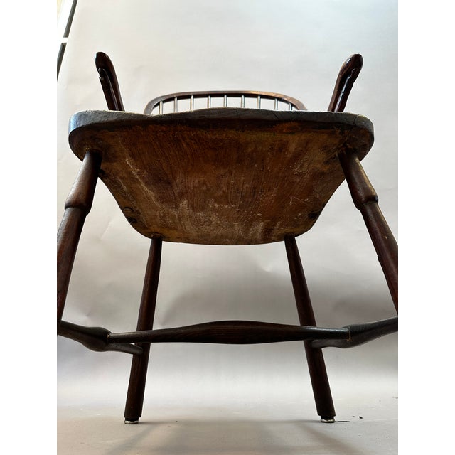 Late 18th Century English Windsor Armchair in Ash and Elm For Sale - Image 9 of 9