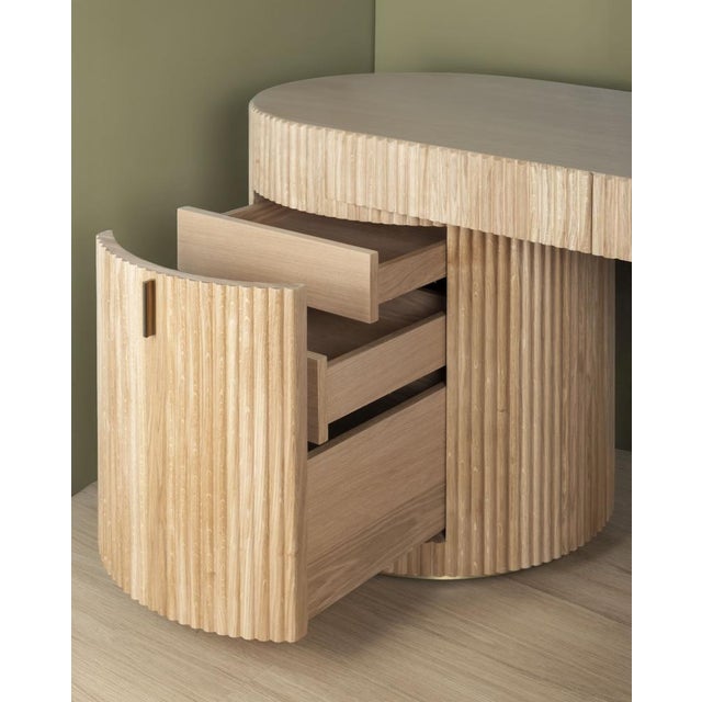 Brown Gifford Desk from Wood Tailors Club For Sale - Image 8 of 12