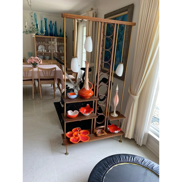 Mid Century Modern Lighted Room Divider Chairish