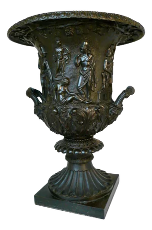 19th Century Grand Tour Bronze Model of the Medici Vase, or Urn