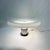 White Large Italian UFO Glass Table Lamp, 1970s For Sale - Image 8 of 18
