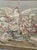 Still Life with Winged Rooster Beautiful early 20th-century French Aubusson tapestry, finely handwoven in a luxurious...