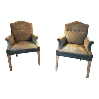 Century Furniture Thomas O'Brien Trevor Armchair Set For Sale
