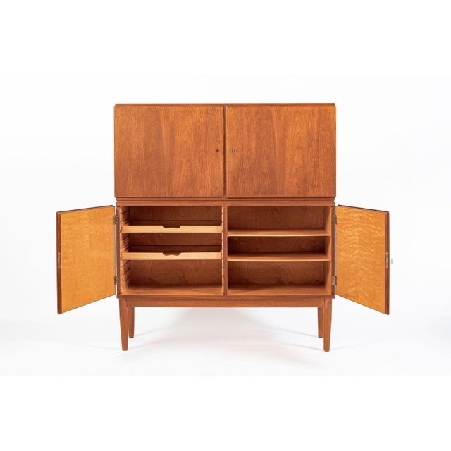 Torbjørn Afdal Mid-Century Scandinavian Teak Wood Storage Cabinet in the Style of Afdal For Sale - Image 4 of 15