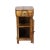 19th Century Walnut Nightstand or Pillar Cabinet For Sale - Image 5 of 8