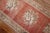 Melon Red Floral Turkish Ghiordes Runner For Sale - Image 4 of 6