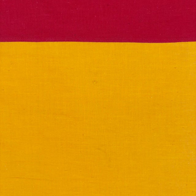 Large Vintage Sewn Cloth Flag of Spain For Sale In Los Angeles - Image 6 of 7